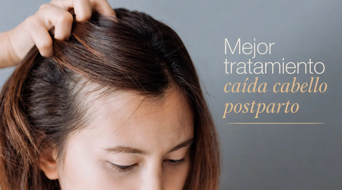 Mejor tratamiento caída cabello postparto: qué puede ayudar de verdad